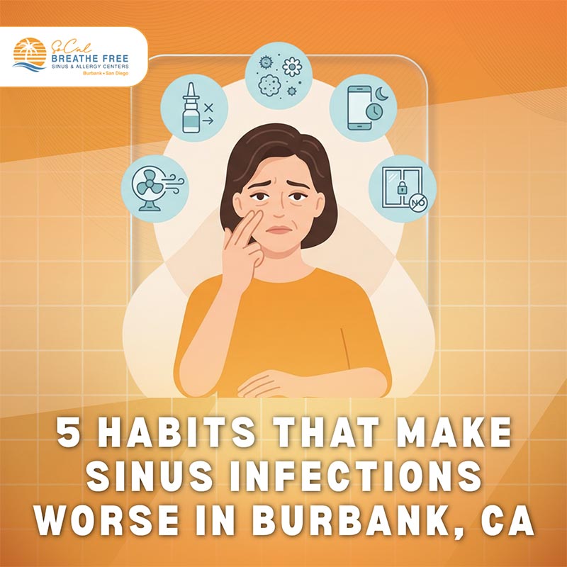 5 habits that make sinus infections worse feature banner