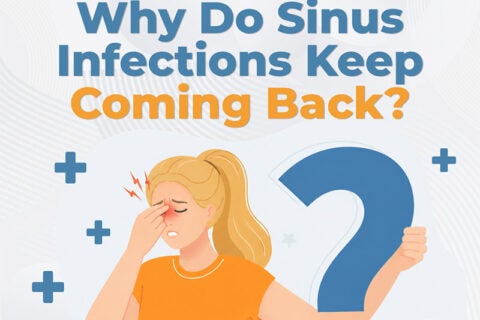 Why do sinus infection keep coming back.