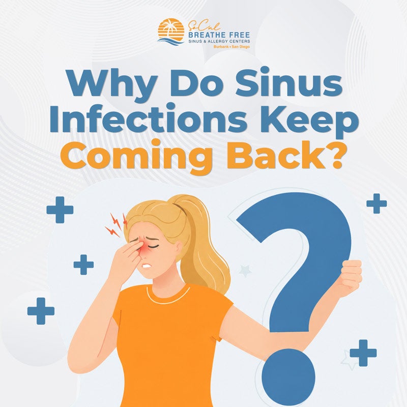 Why do sinus infection keep coming back.