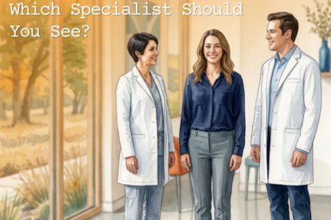 ENT vs. Allergist Educational Graphic